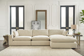Luxury Living Gallery - Ashley Furniture - Elyza Sectional - RAF 10-Piece Sectional / Linen - 10006S8