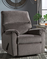 Luxury Living Gallery - Ashley Furniture - Nerviano Living Room - Zero Wall Recliner / Gray - 1080329