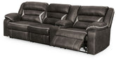 Luxury Living Gallery - Ashley Furniture - Kincord Sectional - 2-Piece Power Reclining Sectional Sofa / Midnight - 13104S1