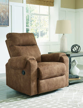 Luxury Living Gallery - Ashley Furniture - Edenwold Living Room - Rocker Recliner / Brindle - 1380525