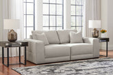 Luxury Living Gallery - Ashley Furniture - Next-Gen Gaucho Sectional - RAF 3-Piece Sectional Sofa with Chaise / Gray - 18304S2
