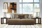 Luxury Living Gallery - Ashley Furniture - Alesbury Living Room - Sofa / Chocolate - 1870438