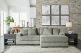 Luxury Living Gallery - Ashley Furniture - Lindyn Sectional - RAF 6-Piece Sectional / Ivory - 21104S20