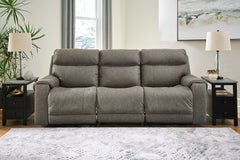 Luxury Living Gallery - Ashley Furniture - Starbot Sectional - 3-Piece Power Reclining Sectional Sofa / Fossil - 23501S3