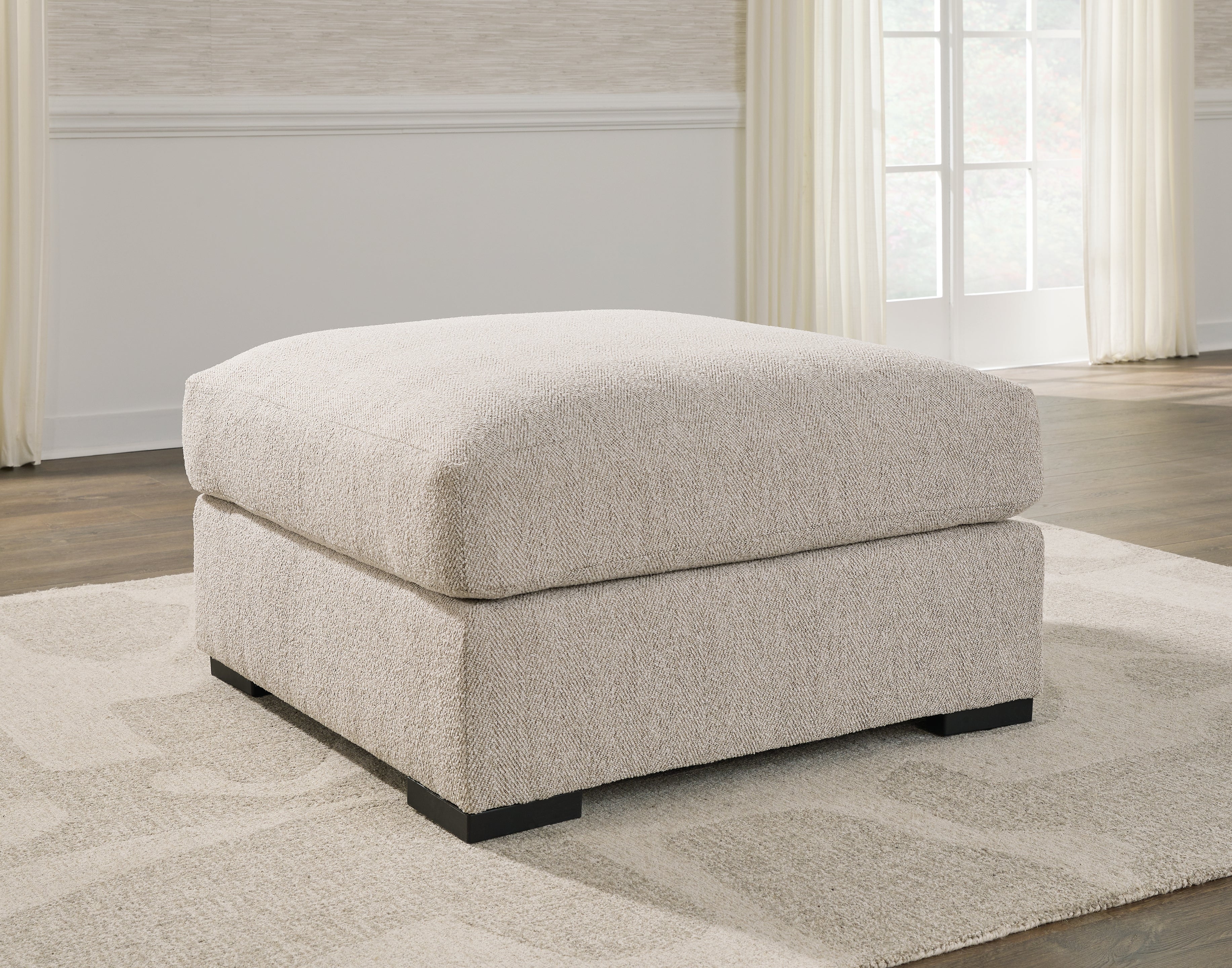 Luxury Living Gallery - Ashley Furniture - Ballyton Living Room - Oversized Accent Ottoman / Sand - 2510208