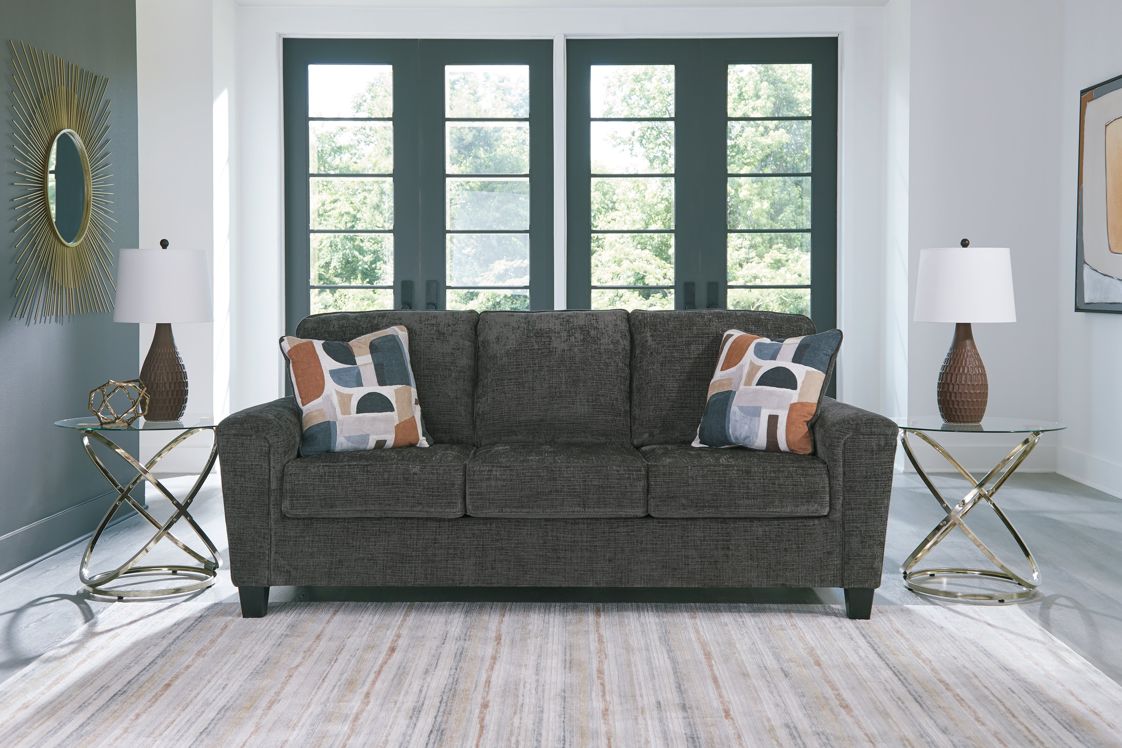Luxury Living Gallery - Ashley Furniture - Erinslane Living Room - Sofa / Honey - 2520738