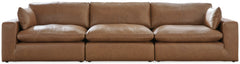 Luxury Living Gallery - Ashley Furniture - Emilia Sectional - RAF 3-Piece Sectional Sofa / Caramel - 30901S2