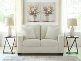 Luxury Living Gallery - Ashley Furniture - Greenbriar Living Room - Sofa Chaise / Ivory - PC3200618