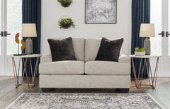 Luxury Living Gallery - Ashley Furniture - Vayda Living Room - Ottoman / Pebble - 3310414