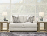 Luxury Living Gallery - Ashley Furniture - Brebryan Living Room - Ottoman / Flannel - 3440114