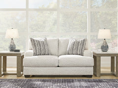 Luxury Living Gallery - Ashley Furniture - Brebryan Living Room - Ottoman / Flannel - 3440114