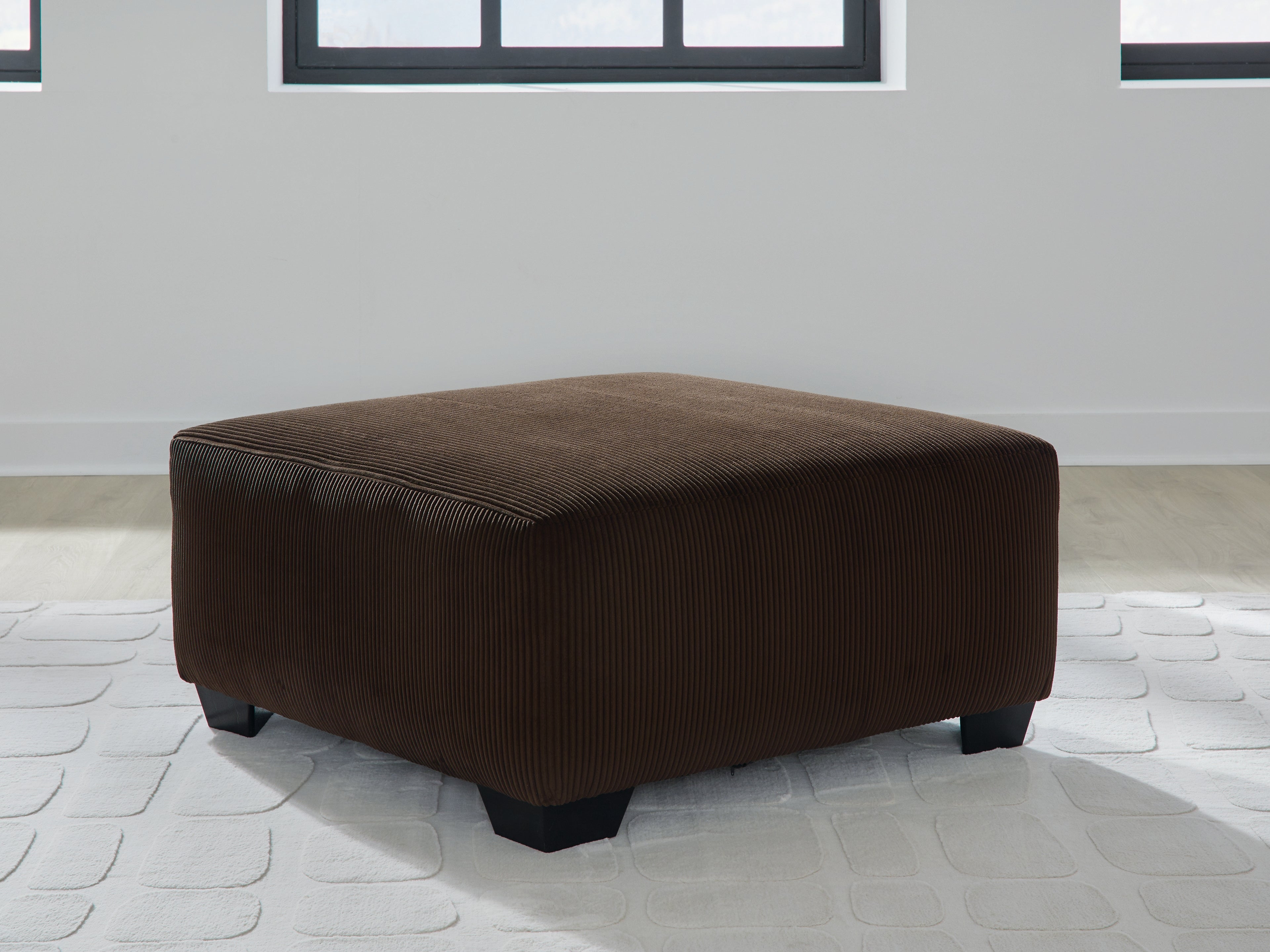 Luxury Living Gallery - Ashley Furniture - Kimlee Living Room - Oversized Accent Ottoman / Chocolate - PC3560308