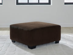 Luxury Living Gallery - Ashley Furniture - Kimlee Living Room - Oversized Accent Ottoman / Chocolate - PC3560308