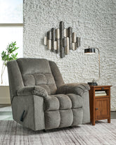 Luxury Living Gallery - Ashley Furniture - Kegler Living Room - Rocker Recliner / Putty - 4450425