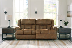 Luxury Living Gallery - Ashley Furniture - Boothbay Living Room - 2 Seat Reclining Sofa / Auburn - 4470481