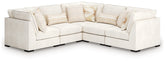 Luxury Living Gallery - Ashley Furniture - Donelson Creek Sectional - 5-Piece Sectional / Vanilla - 48002S1