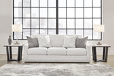 Luxury Living Gallery - Ashley Furniture - Maitelynn Living Room - Loveseat / Chalk - 4820235