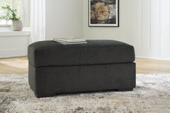 Luxury Living Gallery - Ashley Furniture - Wryenlynn Living Room - Ottoman / Onyx - 4940514