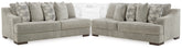 Luxury Living Gallery - Ashley Furniture - Bayless 2-Piece Sectional - 2-Piece Sectional / Smoke - 52304U1