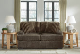 Luxury Living Gallery - Ashley Furniture - Aylesworth Living Room - Ottoman / Chocolate - 5370214