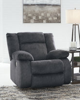 Luxury Living Gallery - Ashley Furniture - Burkner Living Room - Power Rocker Recliner / Marine - 5380498