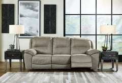 Luxury Living Gallery - Ashley Furniture - Next-Gen Gaucho Living Room - Reclining Power Sofa / Putty - 5420387