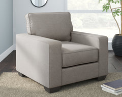 Luxury Living Gallery - Ashley Furniture - Greaves Living Room - Chair / Stone - 5510420