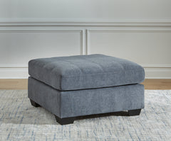 Luxury Living Gallery - Ashley Furniture - Marleton Living Room - Oversized Accent Ottoman / Gray - 5530508