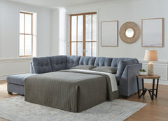 Luxury Living Gallery - Ashley Furniture - Marleton Sectional - LAF 2-Piece Sectional with Chaise / Gray - 55305S2