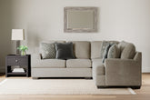 Luxury Living Gallery - Ashley Furniture - Bovarian Sectional - RAF 4-Piece Sectional / Stone - 56103S5