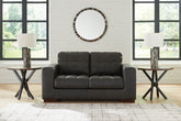 Luxury Living Gallery - Ashley Furniture - Luigi Living Room - Ottoman / Thunder - 5650614