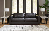 Luxury Living Gallery - Ashley Furniture - Amiata Living Room - Sofa / Onyx - 5740538