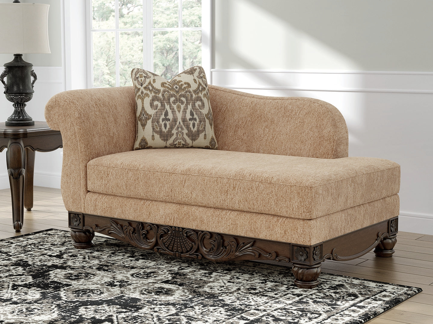 Luxury Living Gallery - Ashley Furniture - Chelsworth Living Room - RAF Corner Chaise / Golden - PC5790516