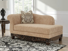 Luxury Living Gallery - Ashley Furniture - Chelsworth Living Room - RAF Corner Chaise / Golden - PC5790516