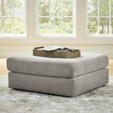 Luxury Living Gallery - Ashley Furniture - Avaliyah Living Room - Oversized Accent Ottoman / Ash - 5810308