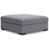 Luxury Living Gallery - Ashley Furniture - Bealton Living Room - Oversized Accent Ottoman / Salt and Pepper - 6130508