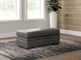 Luxury Living Gallery - Ashley Furniture - Lofton-Pike Living Room - Oversized Accent Ottoman / Shadow - PC6161008