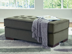 Luxury Living Gallery - Ashley Furniture - Caspian-Town Living Room - Oversized Accent Ottoman / Olive - PC6170208