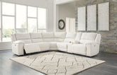 Luxury Living Gallery - Ashley Furniture - Keensburg Sectional - 3-Piece Power Reclining Sectional / Linen - 61807S2