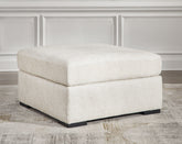 Luxury Living Gallery - Ashley Furniture - Chessington Living Room - Oversized Accent Ottoman / Ivory - 6190408