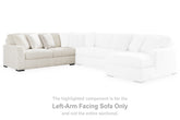 Luxury Living Gallery - Ashley Furniture - Chessington Sectional - LAF 3-Piece Sectional / Ivory - 61904S5