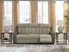 Luxury Living Gallery - Ashley Furniture - WhipLash Living Room - PWR Recliner/ADJ Headrest / Sisal - PC6320413