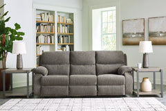 Luxury Living Gallery - Ashley Furniture - Scranto Living Room - Reclining Sofa / Brindle - 6650288