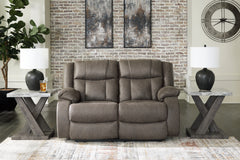 Luxury Living Gallery - Ashley Furniture - First Base Living Room - Rocker Recliner / Gunmetal - 6880425