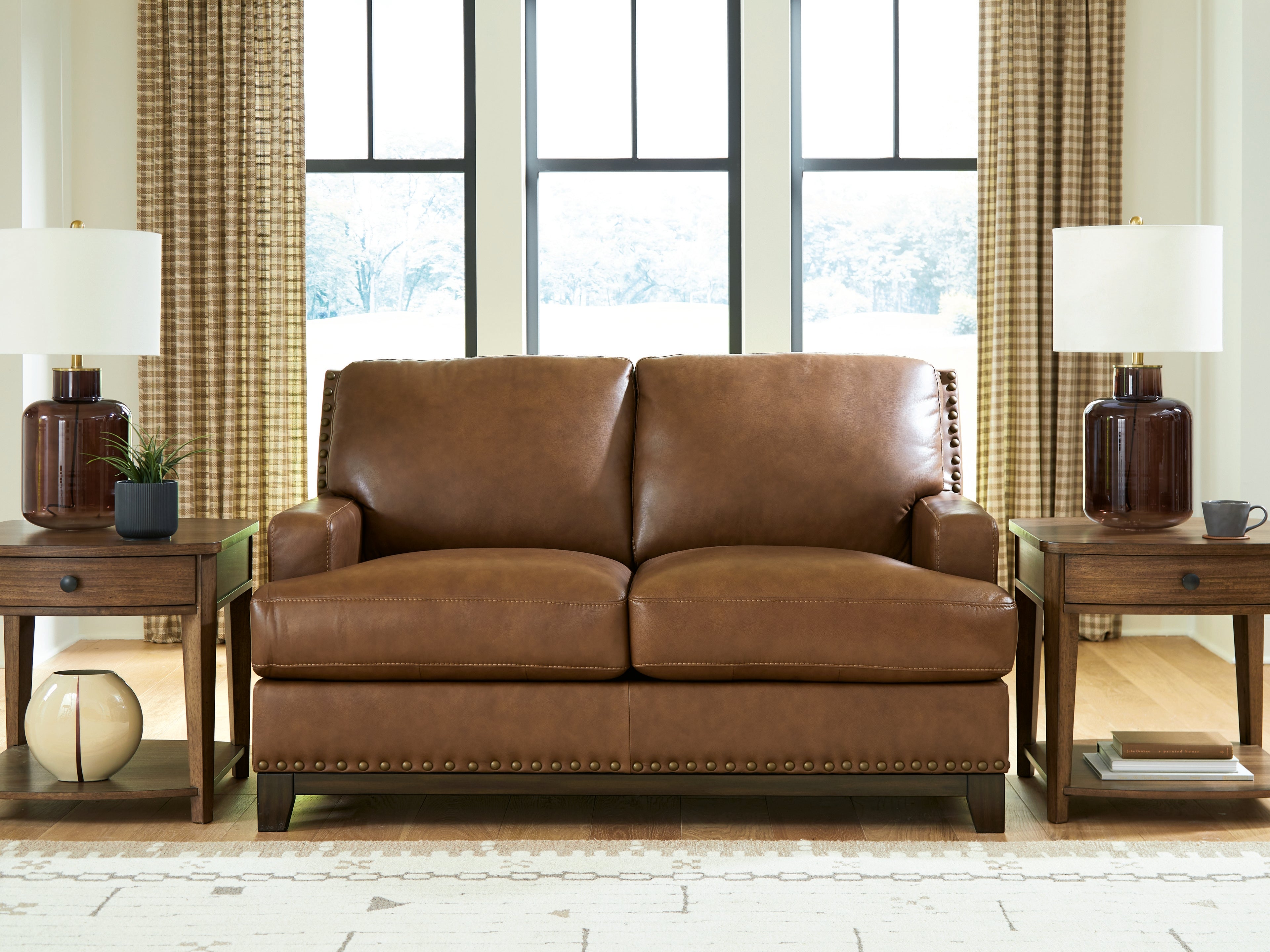 Luxury Living Gallery - Ashley Furniture - Saonara Living Room - Loveseat - PC7310935