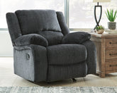 Luxury Living Gallery - Ashley Furniture - Draycoll Living Room - Power Rocker Recliner / Slate - 7650498