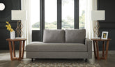 Luxury Living Gallery - Ashley Furniture - Lyman Living Room - RAF Corner Chaise / Graphite - 9330317