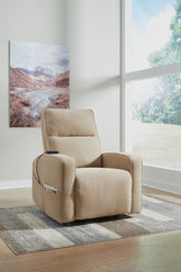 Luxury Living Gallery - Ashley Furniture - Starganza Living Room - Power Lift Recliner / Smoke - 9370512