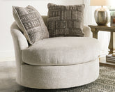Luxury Living Gallery - Ashley Furniture - Soletren Living Room - Queen Sofa Sleeper / Stone - 9510439