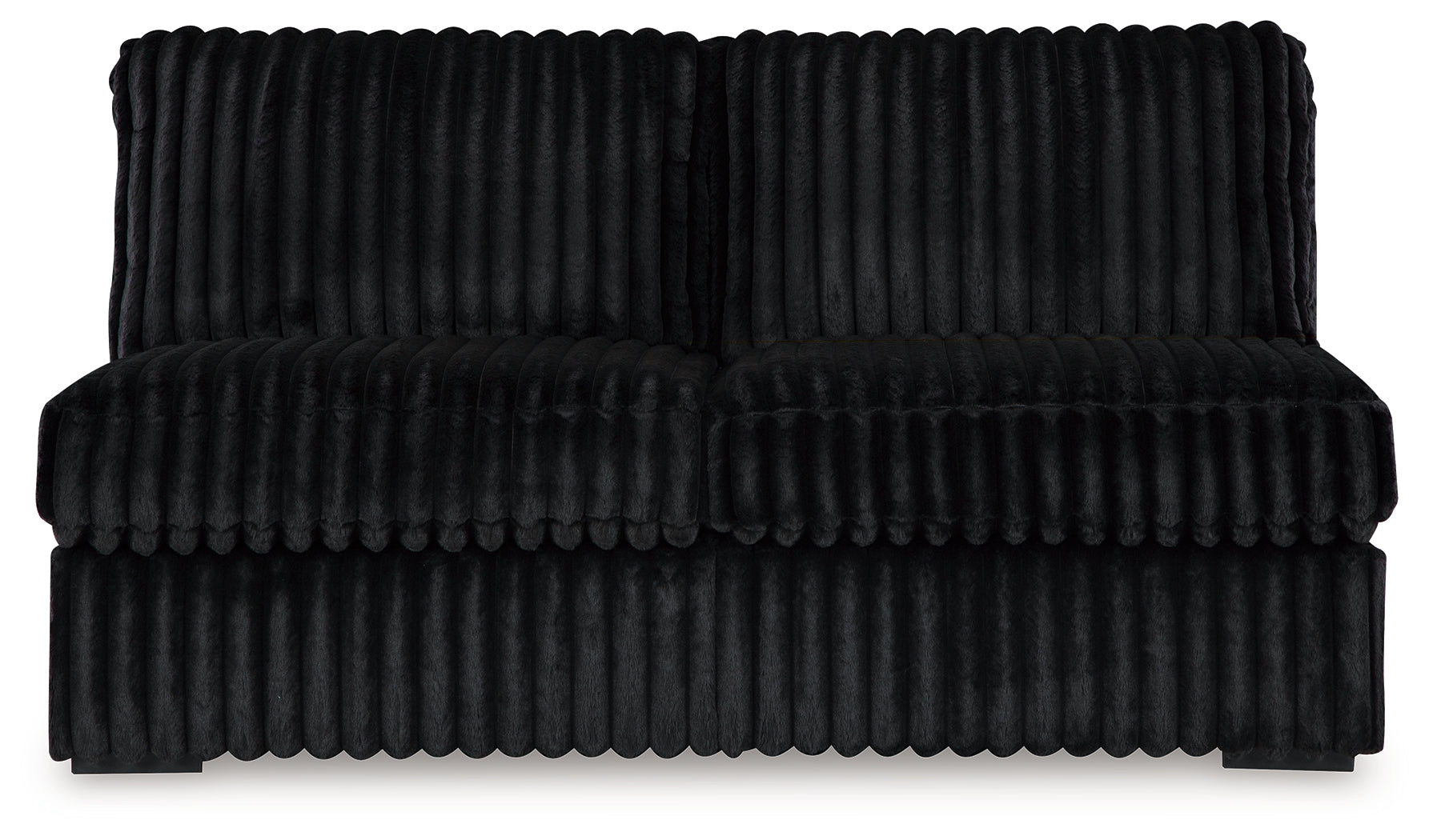 Luxury Living Gallery - Ashley Furniture - Midnight-Madness 4-Piece Sectional - 4-Piece Sectional / Onyx - 98103U11